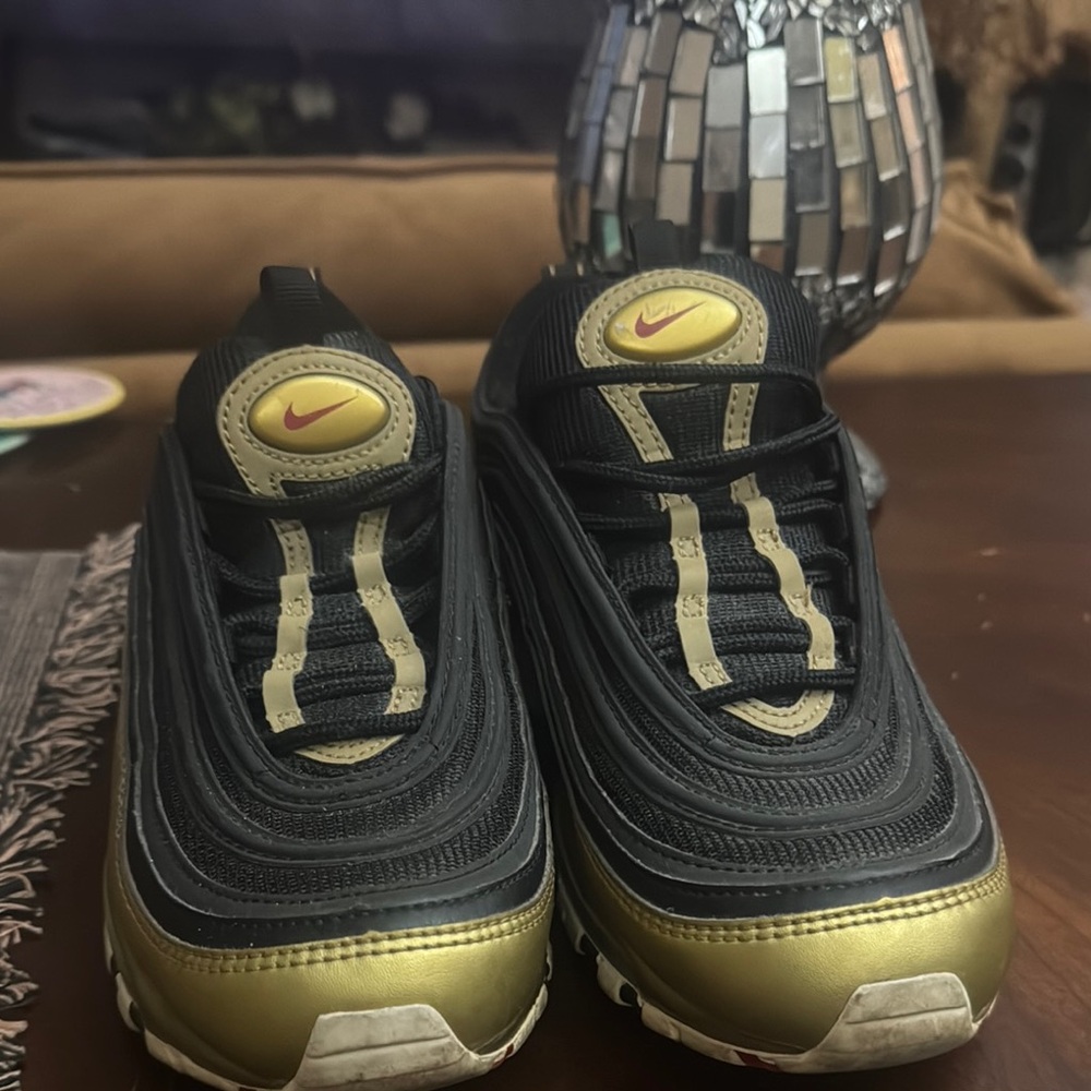 Nike Air Max 97 Black Gold Sneakers